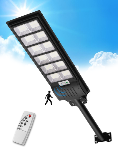 Farola LED con Detector de Movimiento Farola Solar con Mando a Distancia - Imagen 2 de 16
