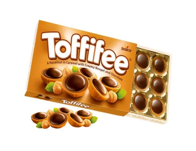 TOFFIFEE PRALINES, STORCK 24 CARAMEL CANDY WITH HAZELNUT - 200g