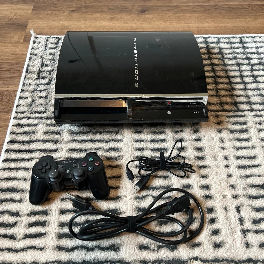 Sony PlayStation 3 CECHE01 80GB Backwards Compatible For Repair/Parts