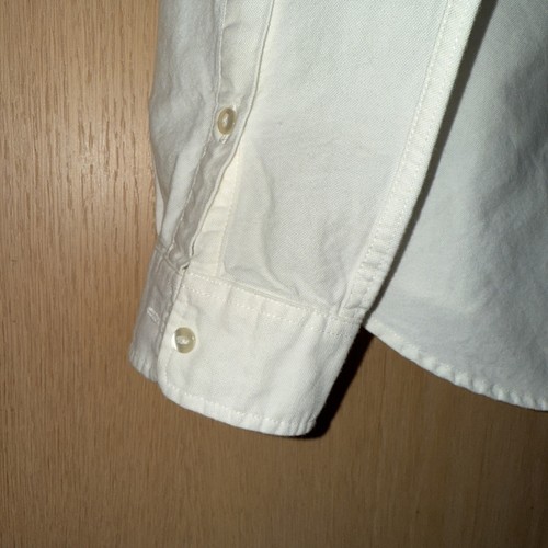 LACOSTE Live Preppy Classic Logo White 100% Cotton Dress Shirt Girls XL - Picture 4 of 8