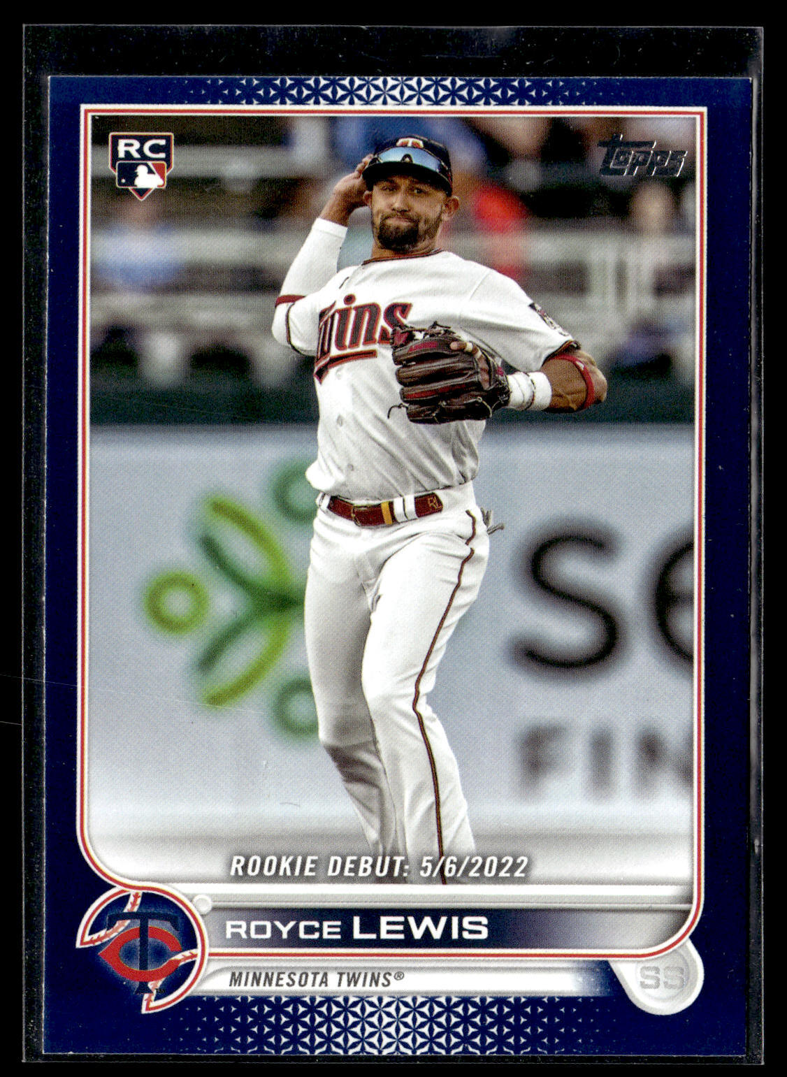 2022 Topps Update Royce Lewis #US149 Royal Blue Minnesota Twins