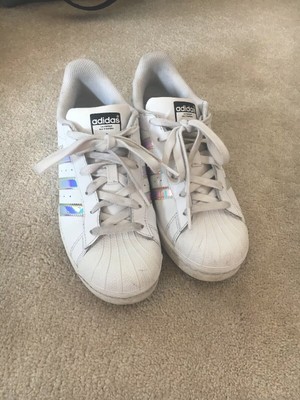 adidas pearlescent trainers