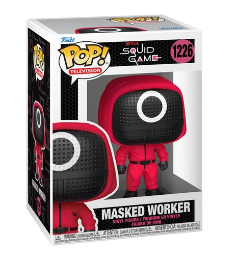 Funko Pop! Television: Squid Game Masked Worker Round 1226 *IN STOCK*