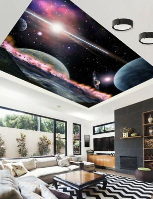 3D Planet Cloud 369 WallPaper Murals Wall Print Decal Wall Deco AJ WALLPAPER Zoe