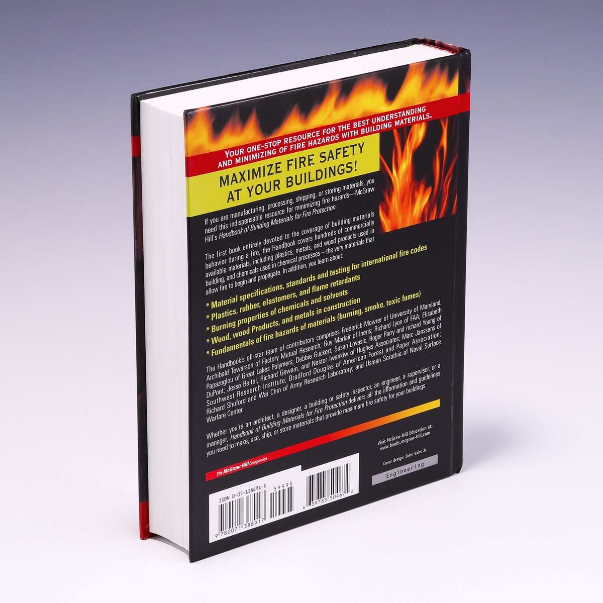 Handbook of Building Materials for Fire Protection by Charles 