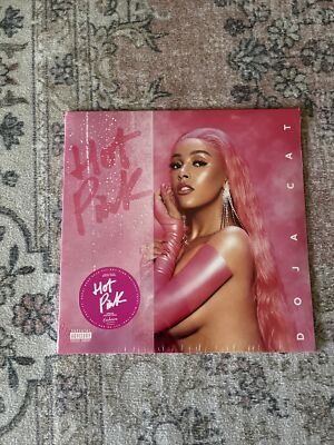 #ad Doja Cat HOT PINK White Colored Vinyl LP Urban Outfitters Exclusive NEW RARE $135.00
