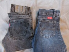 Little Boys Jeans Sz 5 Lot of 2 Wrangler / Levis