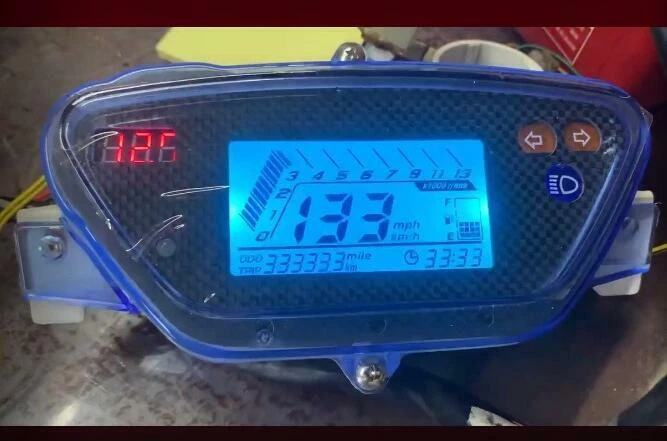 Dio bike digital meter outlet