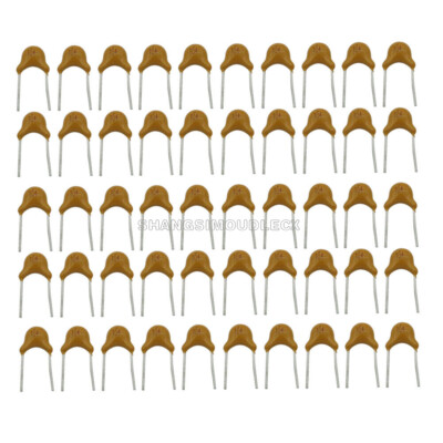 100pcs 0.1uF 104 50V Monolithic Ceramic Chip Capacitor NEW