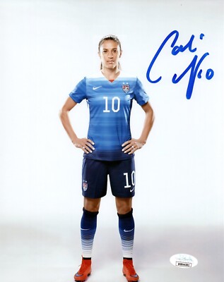 CARLI LLOYD AUTOGRAPH SIGNED 8X10 PHOTO #13 USWNT SOCCER