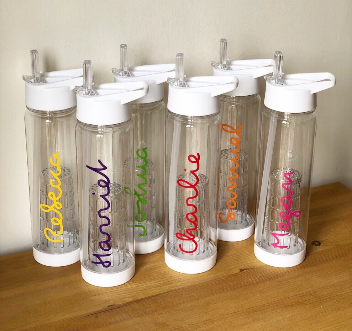 Island Water Bottle Any Name Personalised Love Exact