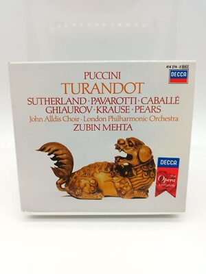 Puccini Turandot - London Philharmonic Orchestra - 4142742 - Decca - Top