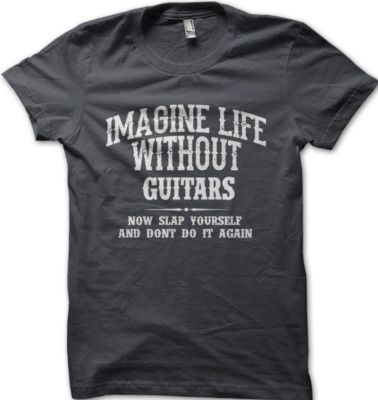 1955 Les Paul guitar inspired print drawing gibson charcoal grey t-shirt 9297