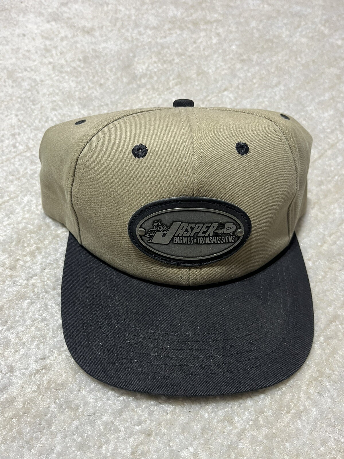 Vintage 90s K Products Jasper Engines & Transportation Motorsports Snapback Hat