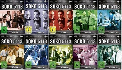 SOKO 5113 Staffel 1 2 3 4 5 6 7 8 9 10 Diether Krebs WERNER KREINDL  DVD Edition