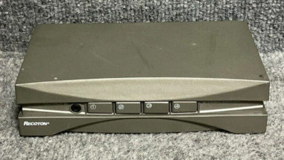 Recoton S-Video Stereo RCA 4-In-1 Switch Front Output Used