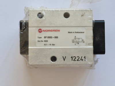 NORGREN SP 9302-083 3/2 Wege 097436 Pneumatikventil - NEU/OVP worldwide shipping