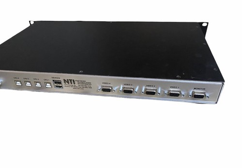 NTI Network Technologies Inc UNIMUX-1x4 4 Port KVM Switch - Picture 9 of 9