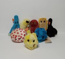 Giant Microbes by Drew Oliver Plush 4"-7" Lot of 8 Toxic Mold, Measles and More