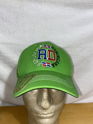 Vintage Republica Dominicana Baseball Cap Trucker Hat Lid