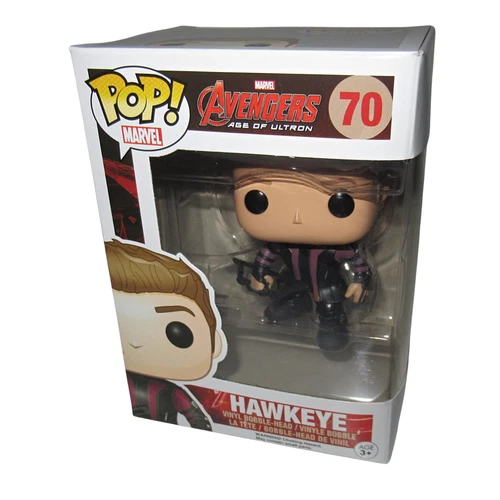 Figura Bobblehead Funko POP #70 Marvel Hawkeye - Avengers Age Of Ultron en caja