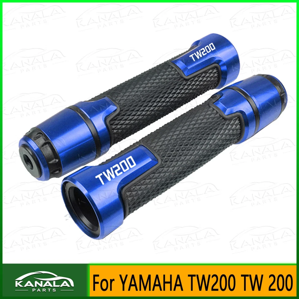 For YAMAHA TW200 TW 200 7/8" CNC Motorcycle Accessories Handlebar Hand Grips - Image 3 of 4