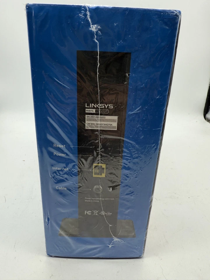 Linksys DOCSIS 3.0 24X8 Cable Modem CM3024 NIB Sealed  - Image 3 of 4