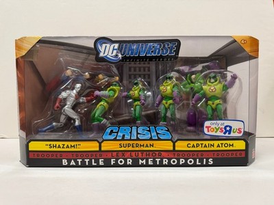 DC Battle for Metropolis 2009 Infinite Heroes Crisis NRFB New 8 figures