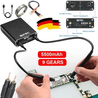 DIY Mini Spot Welder Machine Welding Power 5500mAh with Pen for 18650 Battery DE