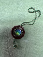 Rolex Red Big single crown Hologram Tag.used 1989-2000.Original Accessories   