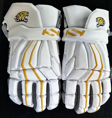 Towson University Team Issued True Temper Dynamic Lacrosse  Pro. Gloves New 13