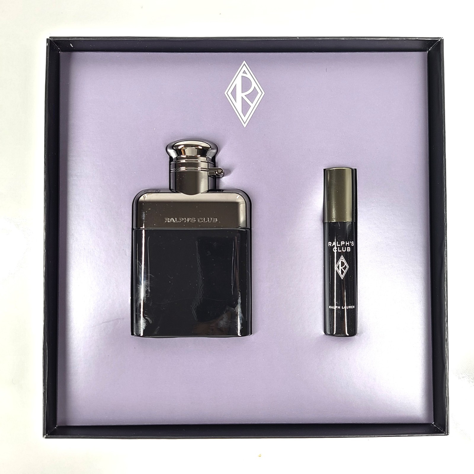 2 Pc Gift Set Ralph Lauren Ralph's Club Eau de Parfum 1.7oz. + 0.34oz. NIB