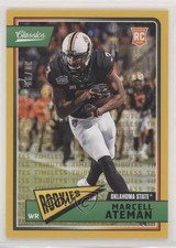 2018 Panini Classics Rookies Timeless Tributes Gold 31/99 Marcell Ateman 2r7
