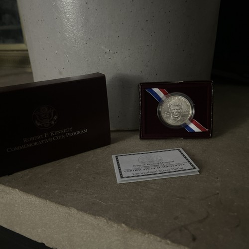 Moneda conmemorativa de plata conmemorativa de Robert F. Kennedy 1998-S de la Casa de la Moneda de Estados Unidos UNC