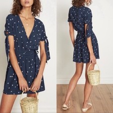 Faithfull the Brand x Revolve Oslo Dress In Estella Floral Print Size US 6 NWT