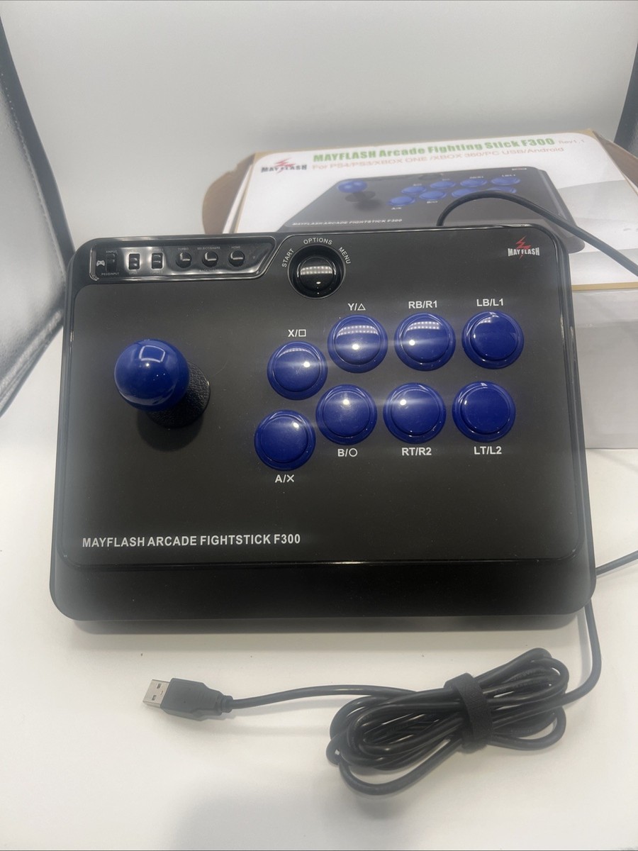 Mayflash F300 Arcade Fight Stick Joystick PS4 XBOX 360/One PC