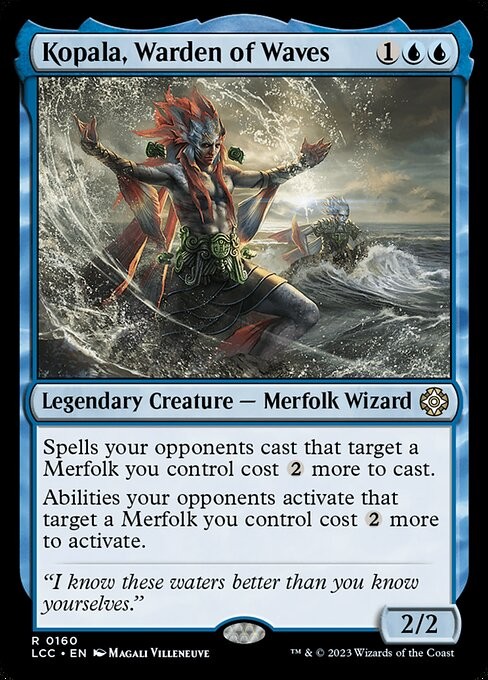 Kopala, Warden of Waves 160 R Normal LCC MTG NM
