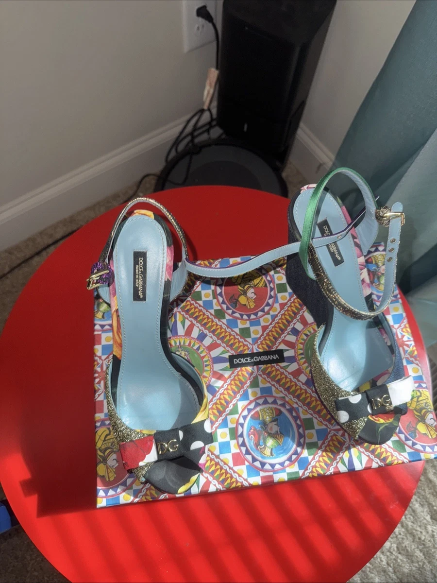 Dolce&Gabbana Floral Wedge Heels for Women for sale | eBay