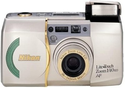 Nikon Lite Touch Zoom 140 ED QD 35mm Point & Shoot Film Camera for
