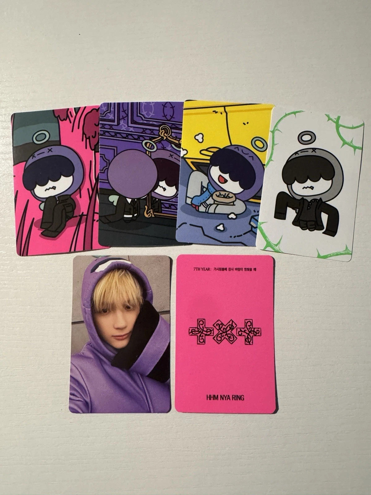 Hueningkai - 7TH YEAR: A Moment of Stillness in the Thorns POB photocard photocard
