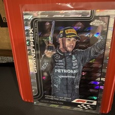 2025 Topps Chrome F1Logofractor Edition - Grand Prix DOTD Lewis Hamilton #143