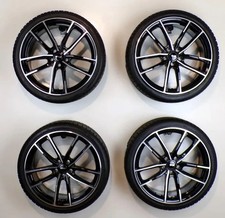 Audi Skoda Seat VW 20 Zoll Sommerräder Schwarz Glanz poliert 235/35R20 Hankook