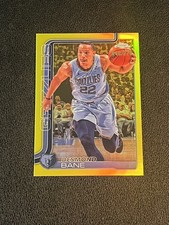 2025-26 Topps Chrome #174 Desmond Bane Yellow Refractor /275 Memphis Grizzlies 