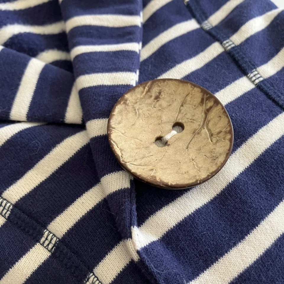 Sudadera Top Merona Para Mujer Y2K Preppy Pescador Náutico Mantón Cuello Talla L Foto 3 de 4