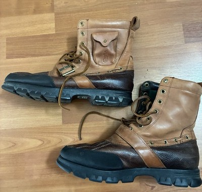 Polo Ralph Lauren Conquest Hi lll Mens Boots - Brown Sz 12