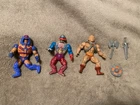 Vtg Masters of the Universe Action Figure Lot of 3 Roboto, He-Man,  Man-E