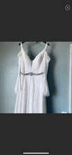 Kays Kreations Off Shoulder White Wedding dress