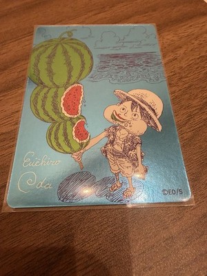 One Piece NatsuComi 2026 Meta-Kira Promo Card Eiichiro Oda Japan Exclusive FS