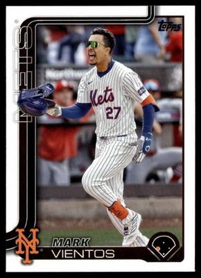 2025 Topps Series 1 Base Mark Ventos New York Mets #174 | eBay