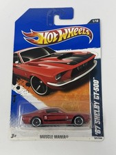 Hot Wheels Muscle Mania Red ‘67 Shelby GT-500 #101 A20